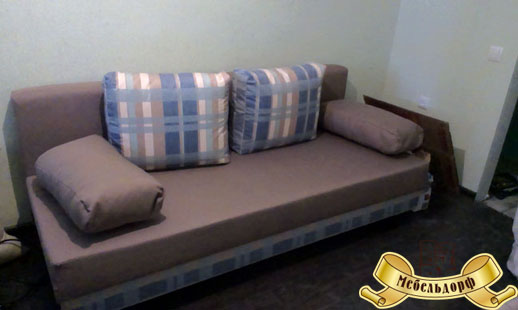диван еврокнижка с подушками